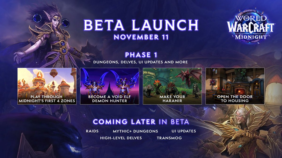 Canexxw's tweet image. Midnight Epic Edition Giveaway!

The Midnight Epic Edition also grants you access to the Midnight Beta which is live right now!

To Enter:

❤️Like
🔁Retweet
✅Follow

#WoW_Partner