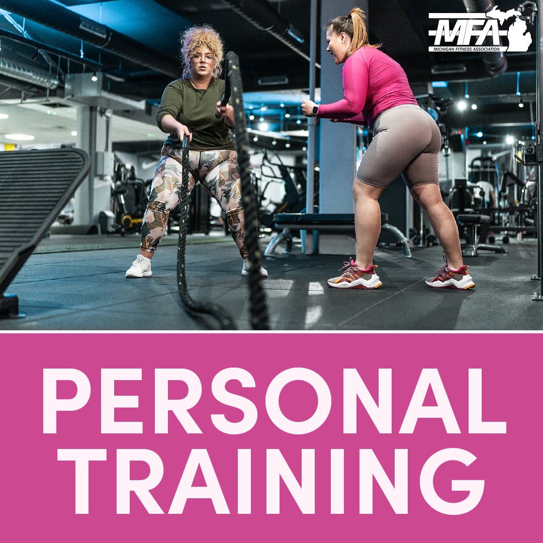 mfa_fit's tweet photo. Get personalized guidance, faster results, and the motivation to reach your goals with a certified personal trainer. Find a Michigan fitness center near you at https://t.co/NbUKonWt4y #MFA #Fitness #MovementisMedicine #PersonalTraining https://t.co/27l0Bt7F1P