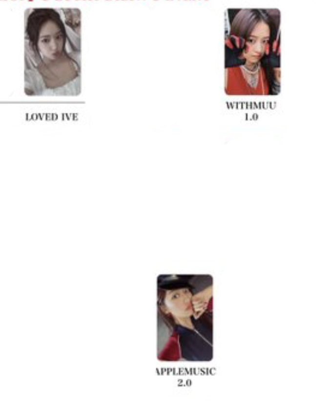 Ohmamay3's tweet image. REPASSE DE VAGA 🫧

Yujin Apple Music: 40,00 + fretes 
Ceg do Dibe @baeyzhuo 

Yujin Withmuu: 50,00 + fretes 
Ceg do Dibe @baeyzhuo 

Yujin loved ive 65,00 + fretes
Ceg do Doug @BoopSuh 

Cards já garantidos e Ambos temos feedbacks positivos; 💓