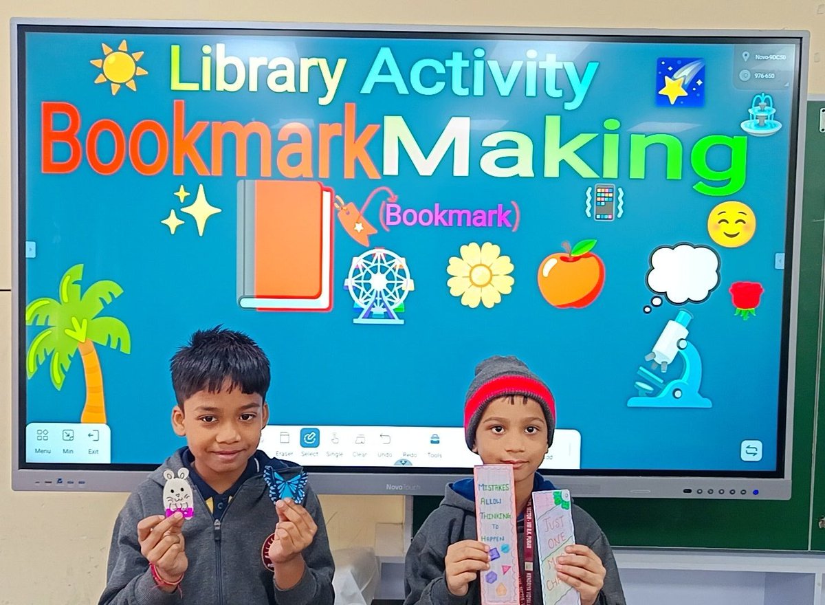 KeshavKY2352004's tweet image. 🦚🪷🦶♥️🙏🧿
Page-turners in the making! 📚🎨 My students unleashed their creativity with our latest bookmark making activity!  From colors to designs, every bookmark is a unique masterpiece! 💫 #BookmarkMaking #CreativityUnleashed #LearningWithFun
#kvs