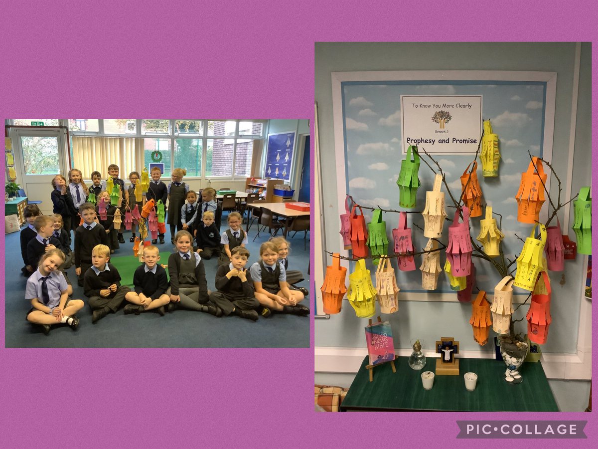 Today, we completed our beautiful lanterns, decorated with our favourite phrases from Isaiah’s prophecy about Jesus.

In Collective Worship, we responded to the scripture by placing our lanterns on a tree and created a beautiful display for our current R.E. topic. <a href="/OSJ_RE/">OSJ_RE</a>