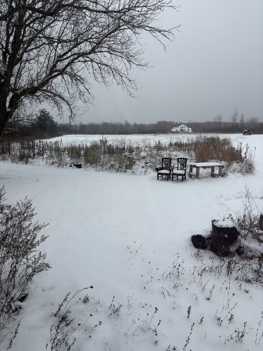 It may be pretty but I'm done with the cold already.