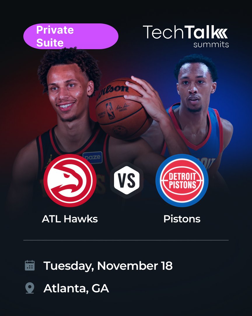 techtalksummits's tweet image. #AtlantaTech – Join us next Tuesday for the Atlanta Hawks vs. Detroit Pistons game in a private suite with @Sitecore and @Microsoft!

Enjoy an exclusive evening of networking and insights with fellow digital and marketing leaders. Discover Sitecore’s vision for personalized,…