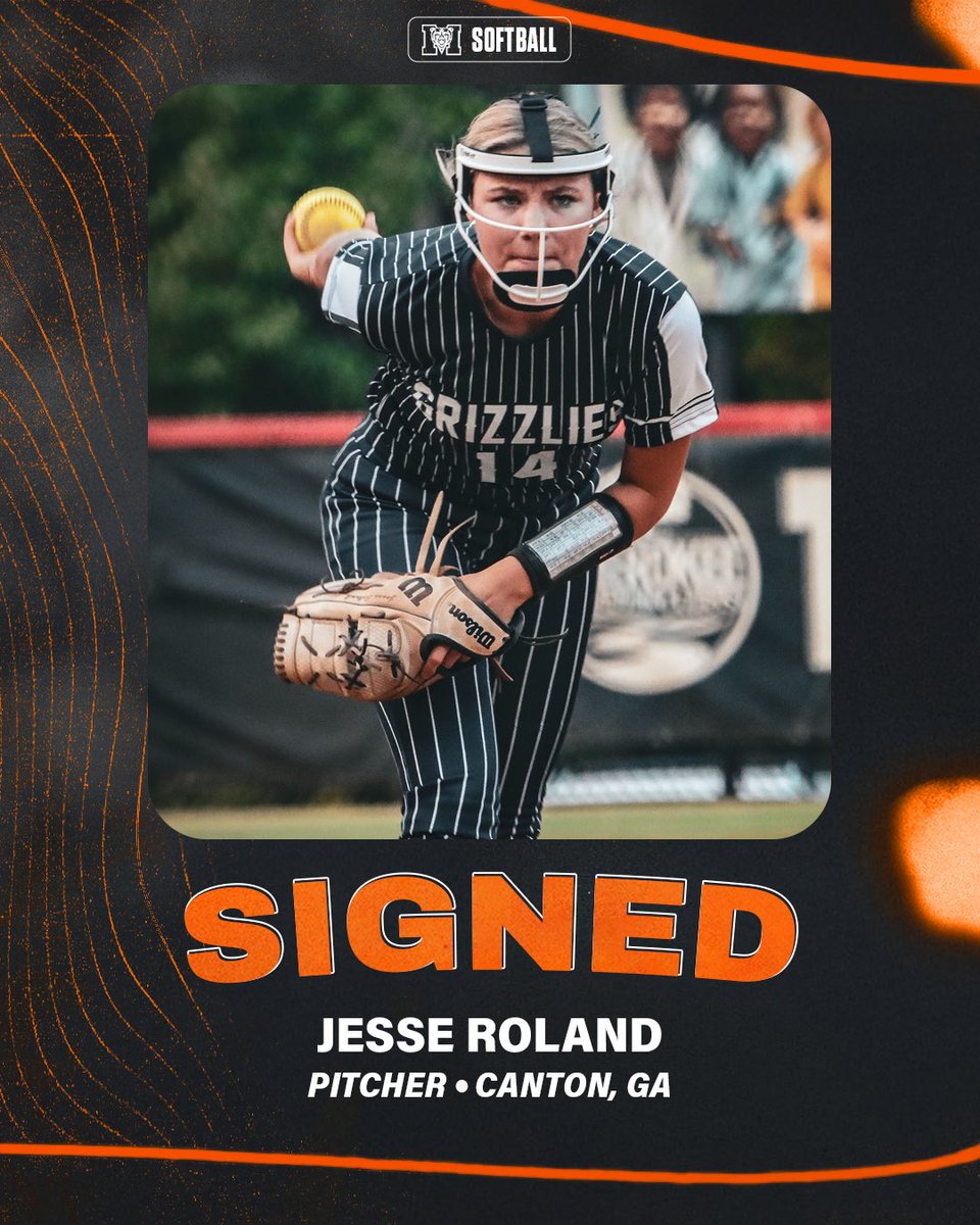 MercerUSoftball's tweet image. Signed ✍🏻 

Jesse is officially a Bear!  Welcome to Mercer!

@JesseRoland2026  #RoarTogether
