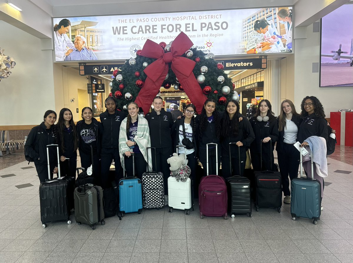 Off to Dallas! 🛫
<a href="/TXFHSCougars/">Franklin High School</a> <a href="/EPISDathletics/">EPISD ATHLETICS</a>