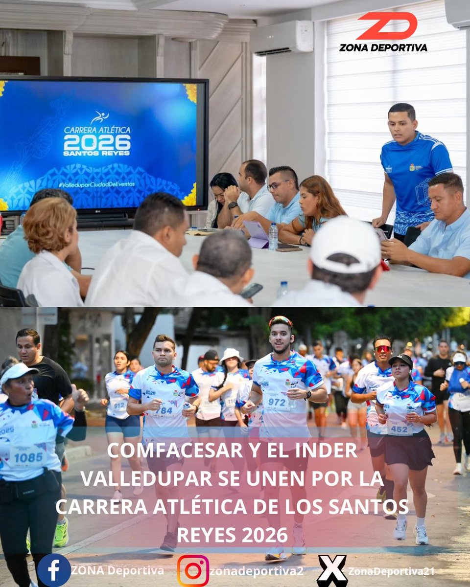 La Caja de Compensación Familiar del Cesar, Comfacesar, reconocida por su compromiso con la promoción del deporte y la recreación a través de eventos como la Media Maratón de la Independencia, se une en esta ocasión..
Noticia completa 👇 
facebook.com/share/17XAXAZG…