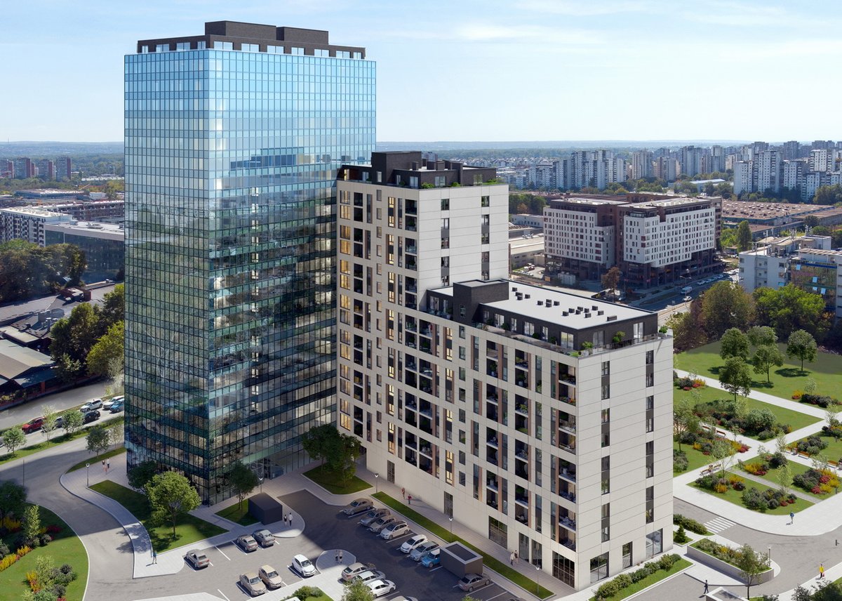 Beobuild's tweet image. U pripremi treća faza gradnje stambeno-poslovnog kompleksa "New Minel" -&amp;gt; beobuild.rs/u-pripremi-tre…