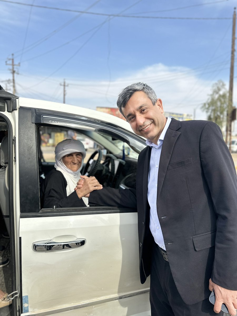 murad_ismael's tweet photo. ليس هناك شرفٌ أعظم من أن أمثّل قضية شعبي الإيزيدي،
شعبي الشجاع،
شعبي المظلوم،
شعبي المكافح.

شكرًا على ثقتكم،
شكرًا من القلب!

ضمن عراقٍ 🇮🇶 قويٍ وقادر،
عراقٍ واحد،
عراقٍ يحترم الإنسان وكرامته،
عراقٍ يواكب العالم، ويعيد بناء حضارته التي ننتمي إليها جميعًا ونفتخر بها. https://t.co/1LtCa25u2b