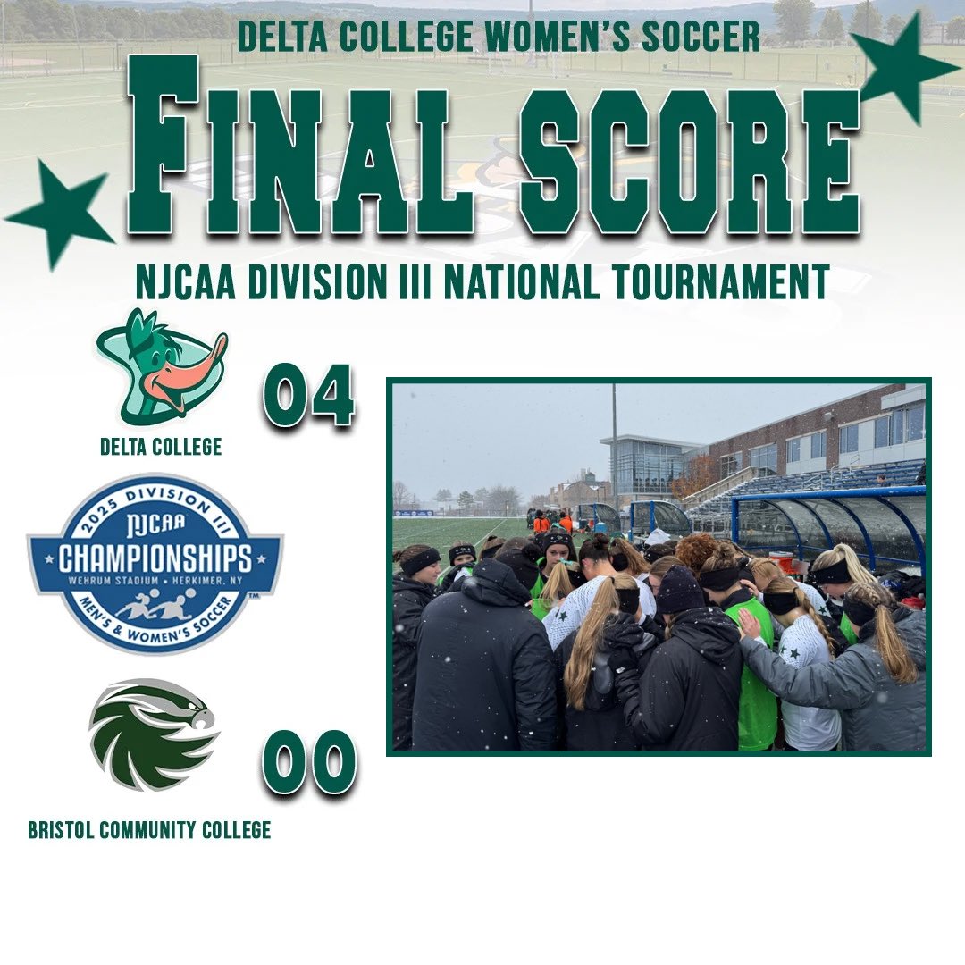 Delta College Athletics tweet media