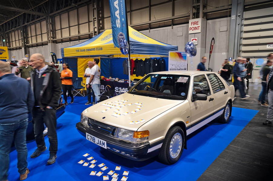 Saab Owners Club Shines at NEC Classic Motor Show 2025 with 9000’s 40th Anniversary Tribute saabplanet.com/saab-owners-cl…