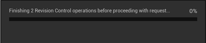 It can't just be me... shouldn't UEFN revision control only be doing something when I tell it to?? Full stuck not able to work on anything because of a "feature" that I don't need as I didn't tell it to check in or sync. UEFN....