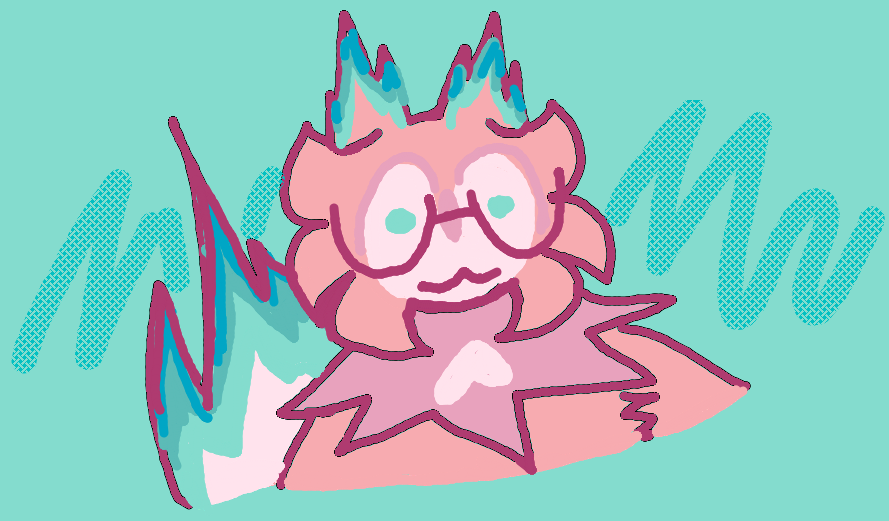 spectruff's tweet image. making my fursona in whatever i please part 6: kidpix