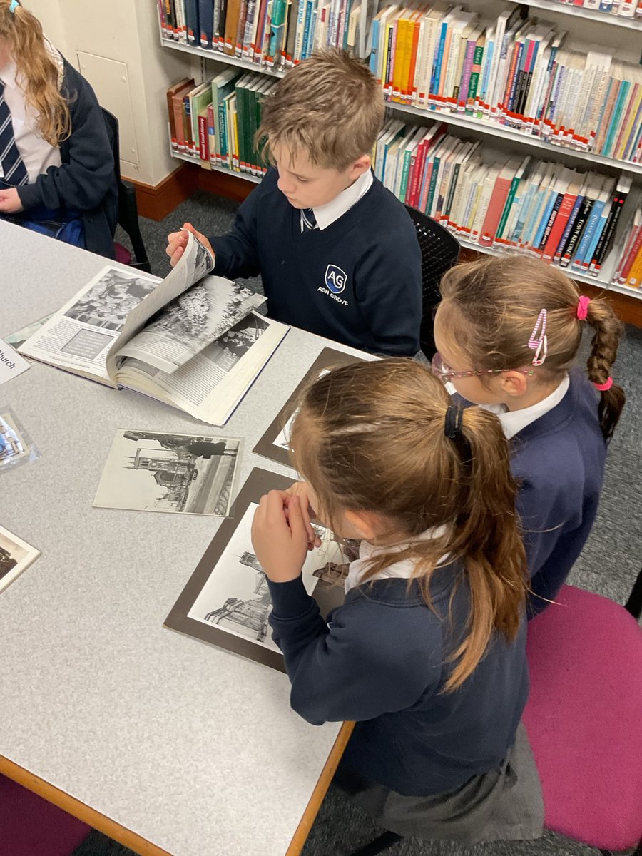 AshGroveAcademy's tweet image. Year 4 enjoyed their geography field trip to Macclesfield Town Centre today. We looked at change over time, making observations, exploring photographs and maps. Thank you to @CECLibraries for talking to us and answering our questions.