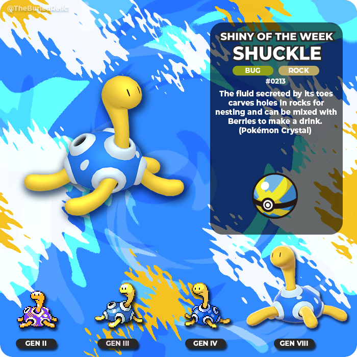Shuckle toe juice 🔵