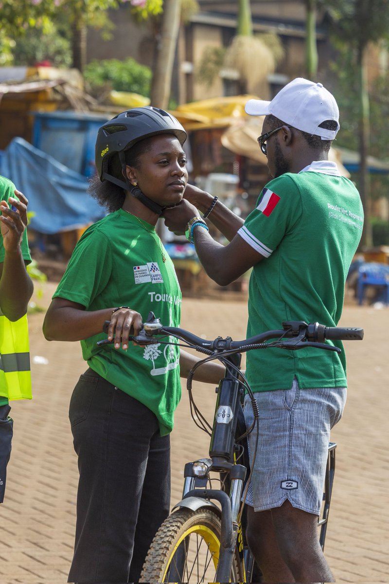 FrenchClubMUBS's tweet photo. Prêts à partir! 🇫🇷 🌍
Every pedal stroke counts, especially when it’s powered by purpose 💪🏽
#TourdeVert2025 #COP30 #RoulezVert #franceinfo @Cop30noBrasil https://t.co/XNhTrDluq9