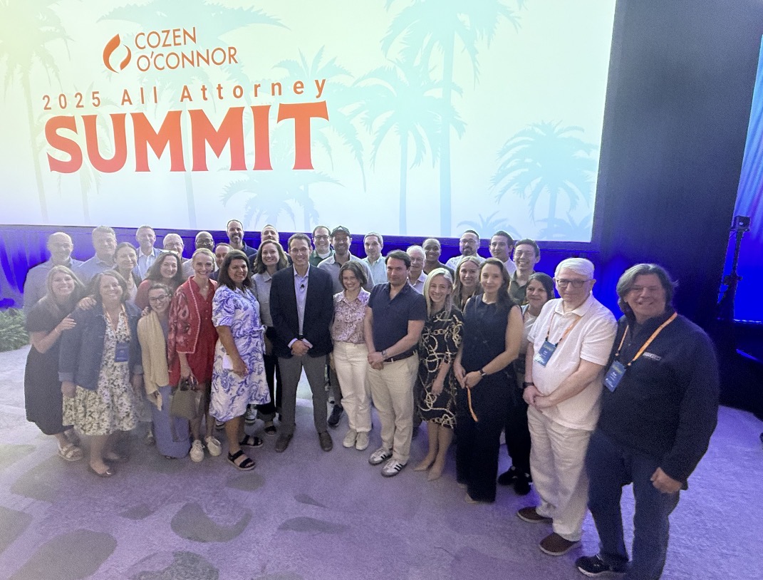 🌴 Great time in Orlando at the 2025 <a href="/cozen_oconnor/">Cozen O'Connor</a> All Attorney Summit! 1,000+ attorneys, lobbyists &amp; professionals from 33 offices came together for a weekend of collaboration, connection &amp; innovation. Huge thanks to all who made it possible! #TeamCozen