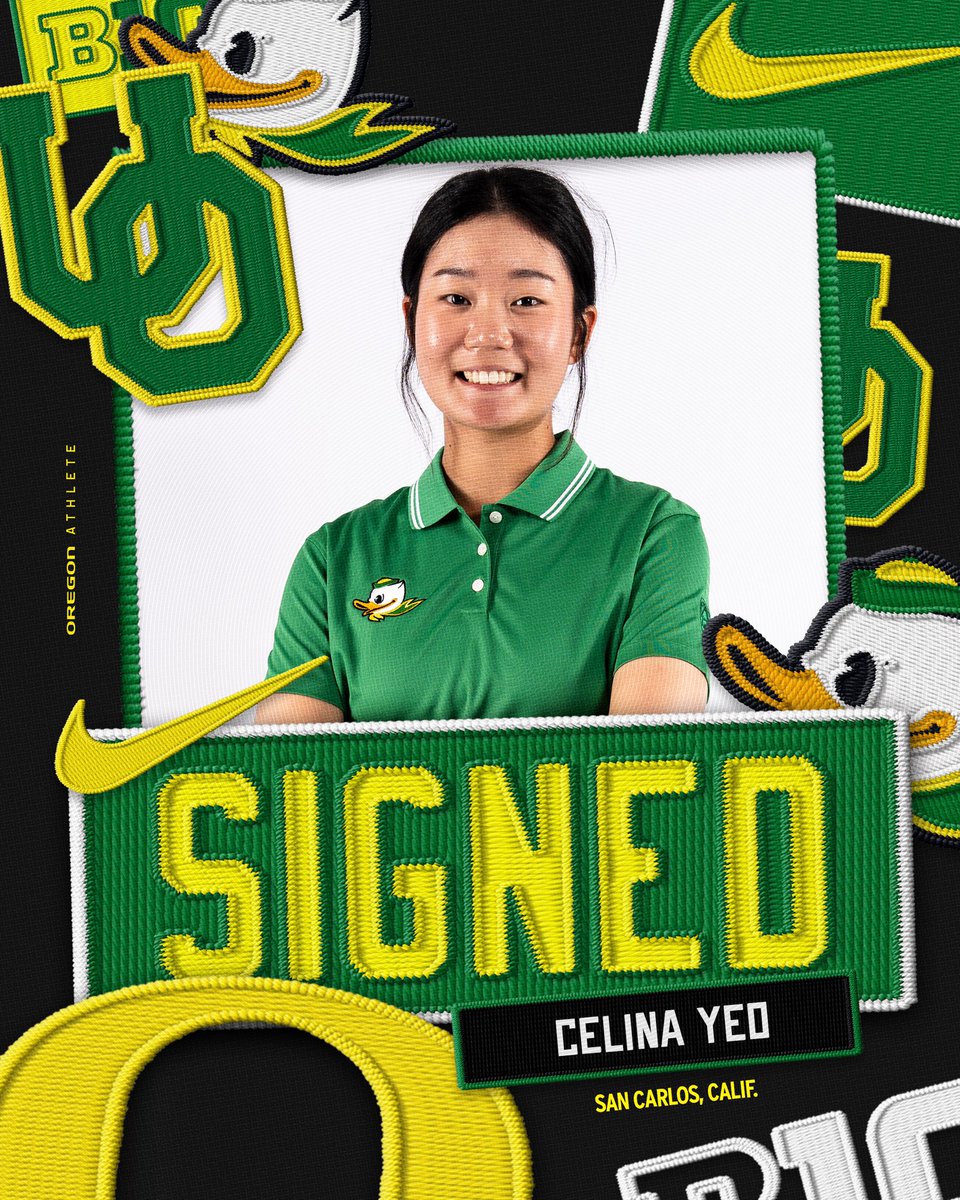 Welcome to Oregon, Celina Yeo!

Celina is the top-ranked 2026 recruit by Junior Golf Scoreboard and No. 2 by Golfweek 🦆 

#GoDucks