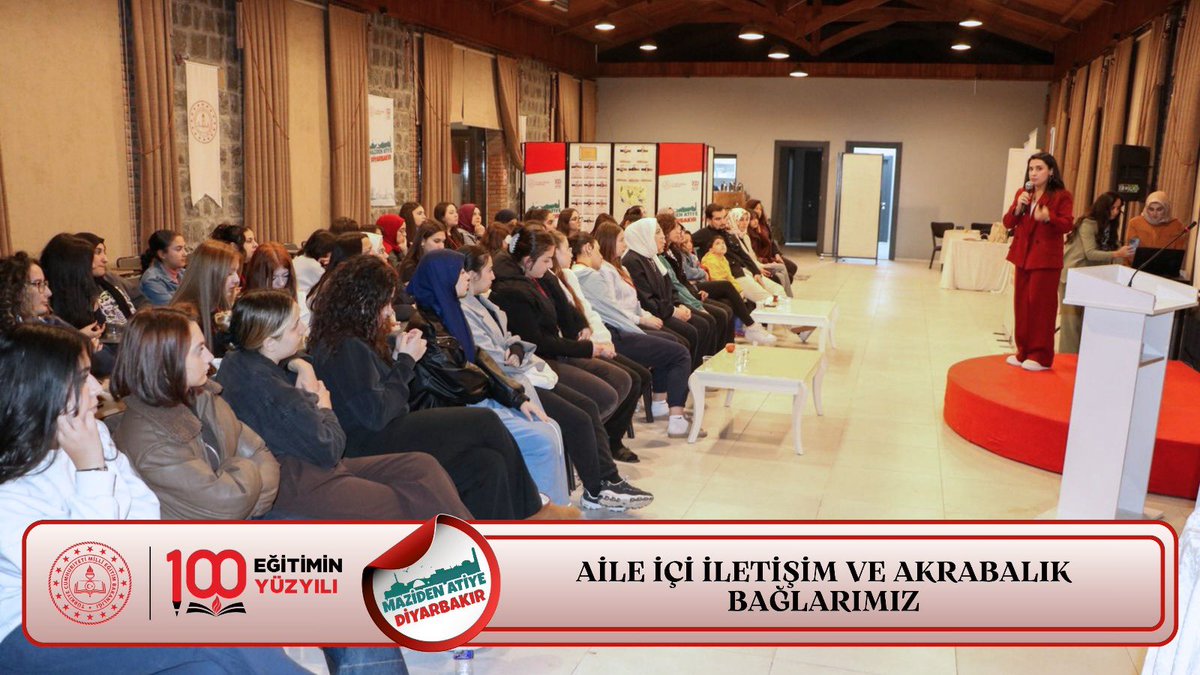 📍Maziden Atiye Diyarbakır
Öğrencilerimizin kişisel ve akademik gelişimlerini desteklemek amacıyla farklı konularda seminerler düzenledik.
📌 16. Yüzyılda Diyarbakır Şehri
📌 Aile İçi İletişim ve Akrabalık Bağlarımız

<a href="/tcbestepe/">T.C. Cumhurbaşkanlığı</a>  
<a href="/tcmeb/">Millî Eğitim Bakanlığı</a> 
<a href="/Yusuf__Tekin/">Yusuf Tekin</a> 
<a href="/bilalmacit/">Bilal Macit</a>