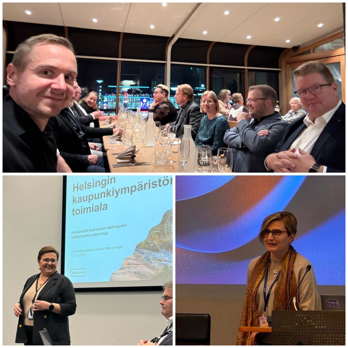 Kunnanjohtajien opintomatka Helsingissä, ensimmäinen päivä. Paljon hyviä esityksiä, mukavia kohtaamisia tuttujen kanssa 🤗💎