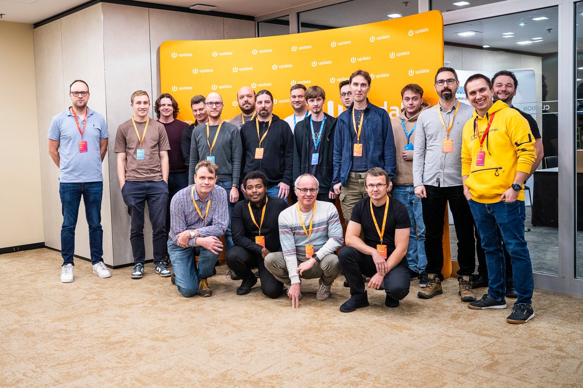 update_conf's tweet photo. The workshops are wrapped up, and we’re now getting everything ready for an even more amazing experience at tomorrow’s Update Conference!
We can’t wait to welcome you all.
Are you ready? Because we definitely are! 🤩
See you tomorrow at registration! 💙
#UpdateConference #TechCommunity #Innovation #development