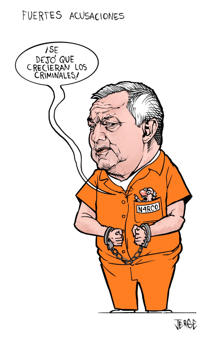 lajornadaonline's tweet image. ✏️ #MonerosLaJornada Fuertes acusaciones, cartón de @monerojerge 

jornada.com.mx/noticia/2025/1…