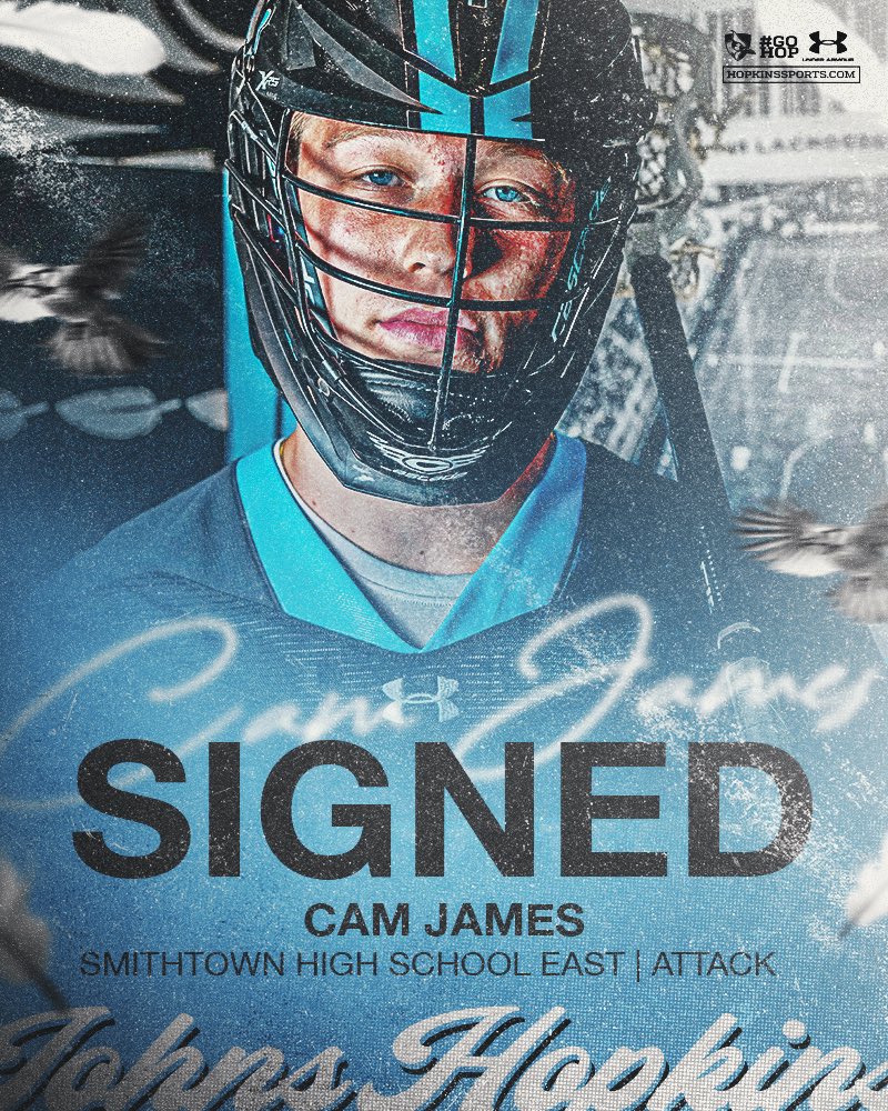 jhumenslacrosse's tweet photo. ๐บ๐ฐ๐ฎ๐ต๐ฌ๐ซ โ๏ธ
The strong finisher from โStrongโ Island New York, welcome attackman Cam James
#ForeverABlueJay https://t.co/6c4RwAIbUM
