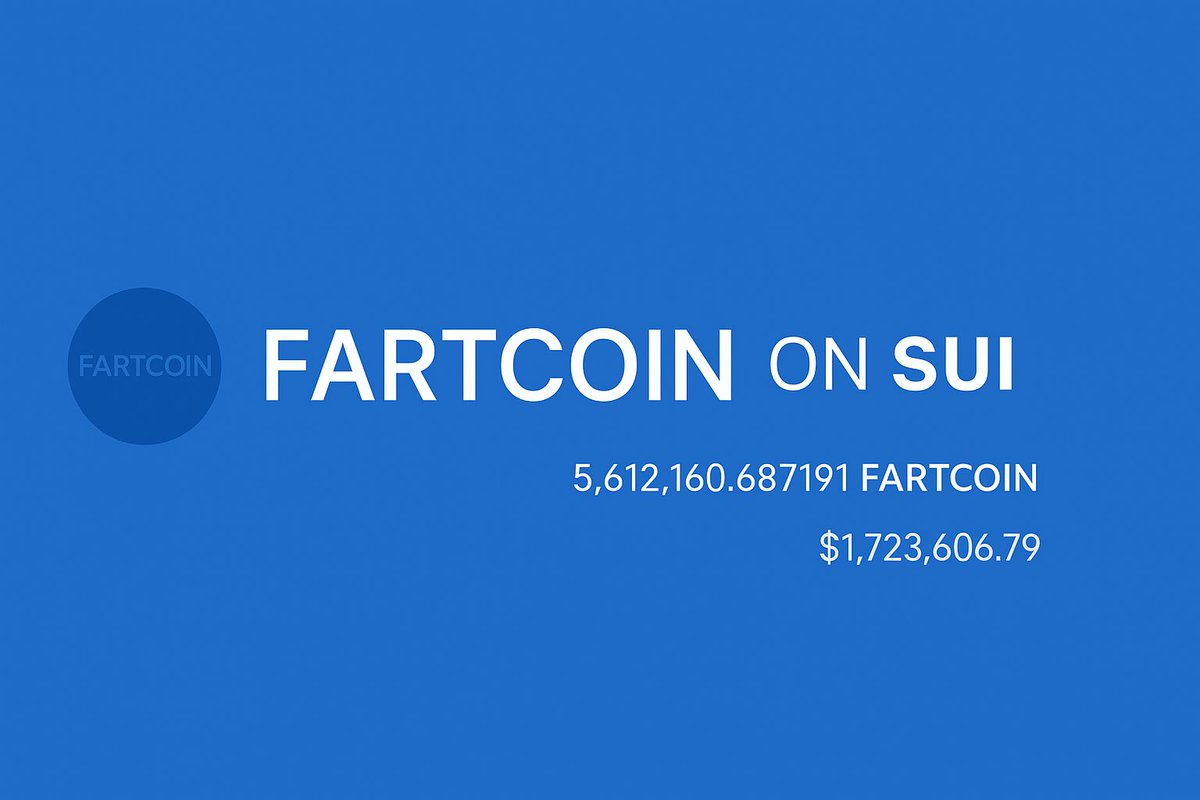 <a href="/SunFlowSolana/">Sun Flow</a> All fartcoins will smash ATH’s

Most X will come from $fartcoin on $sui

<a href="/suifartcoin/">Fartcoin on Sui 💨</a> <a href="/fartcoinstrat/">Fartcoin Strategy</a> 

0x4a2d3947831057dc859d272082900d7b06cf8b2b8ab4e456463f83e3a0e3d7d1::fartcoin::FARTCOIN