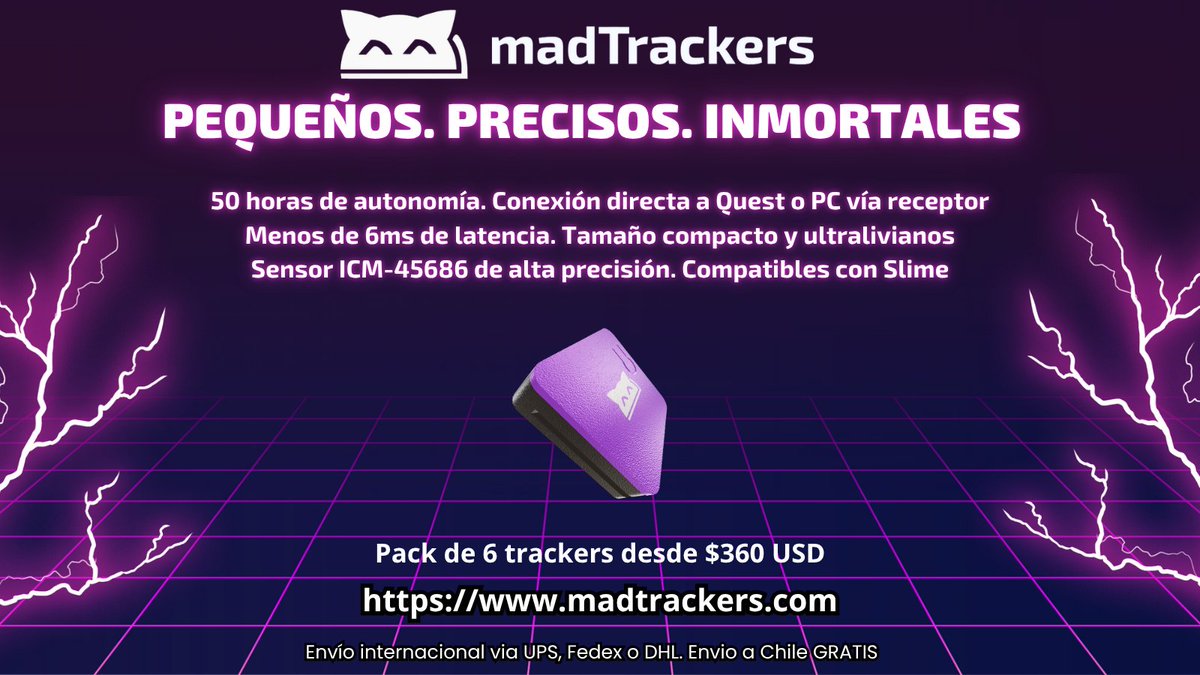 madkoding's tweet image. La diferencia se nota desde el primer movimiento.
Más respuesta, más libertad, sin retrasos, sin límites. Diseñados para que sientas el control total en cada sesión. Una experiencia tan fluida que vas a olvidar que los llevas puestos. El siguiente nivel del tracking está aquí...