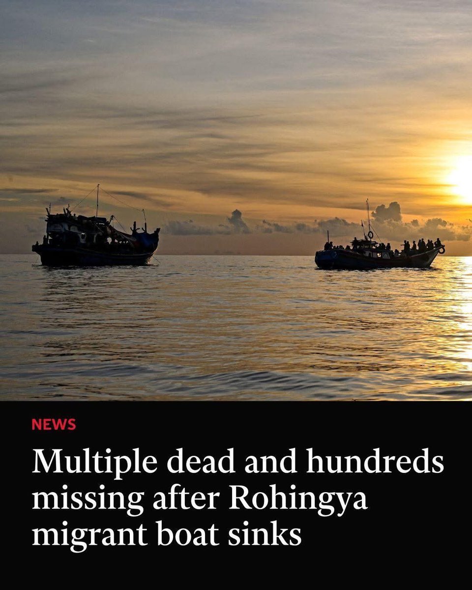 SRsuhelrana's tweet image. Over 5,000 Rohingya Muslims took boats between January and November this year – with nearly 600 reported dead or missing 😢 
Can you imagine, why this happens to Rohingya?
It&apos;s not a about an imaginable fact, it&apos;s about political fact that should be addressed ASAP
#UN 
#Rohingya