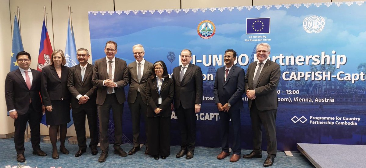 CHallergard's tweet image. 🇪🇺‘s 🌏 Gateway is boosting 🇰🇭‘s growth with a 79M € investment in skills, sustainable agri-food systems &amp;amp; safety &amp;amp; clean water. Success of the CAPFISH-Capture project enhances the post-harvest value chain thanks to 🇰🇭 🇪🇺&amp;amp; @UNIDO collaboration. #Sustainable #InclusiveDevelopment