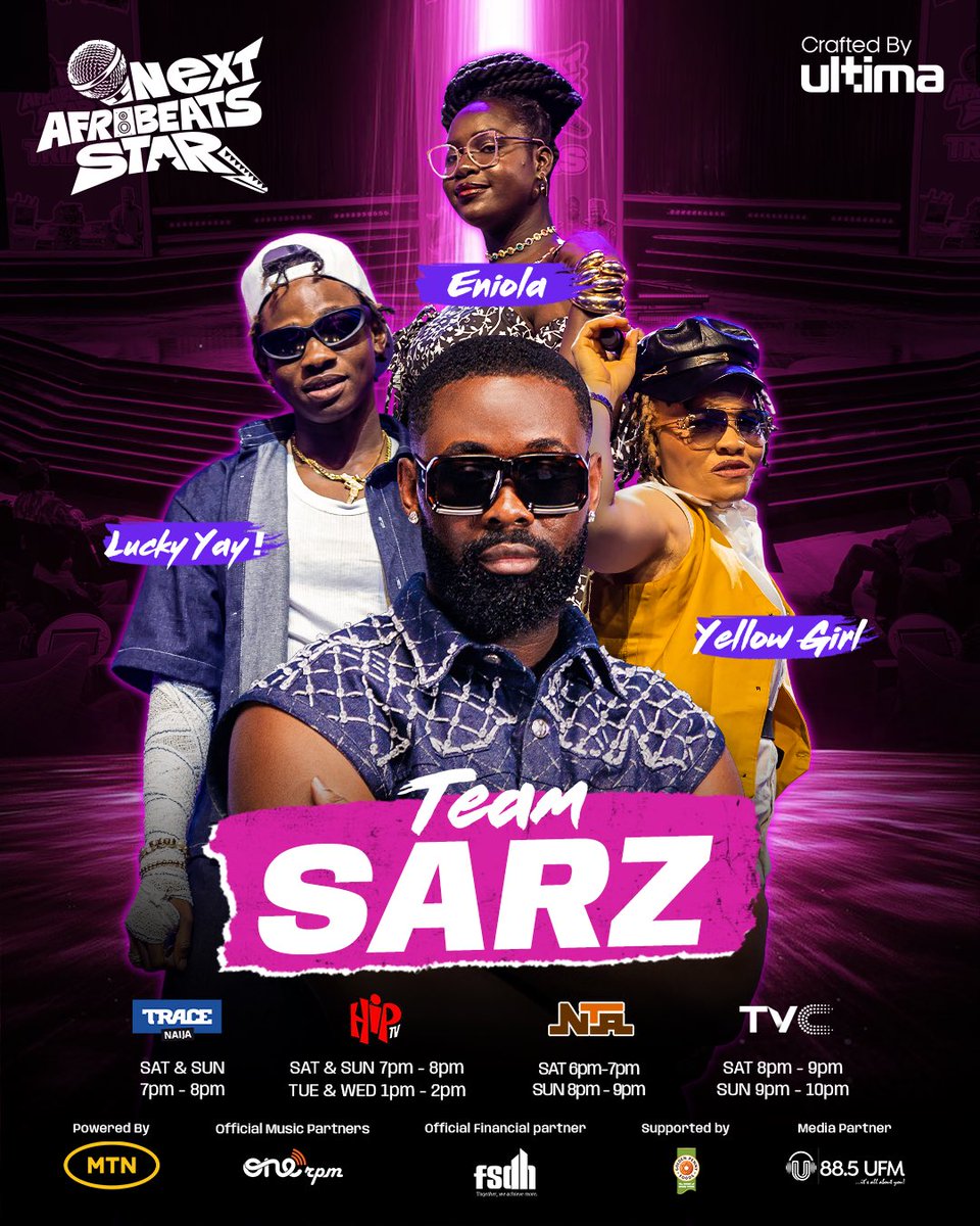 They say they’re The Chill Gang but don’t get too comfortable. 😏

They may not be loud, but they make noise where it matters and you know where! 

Stay tuned… Team Sarz are cooking! 👀

#nextafrobeatsstar