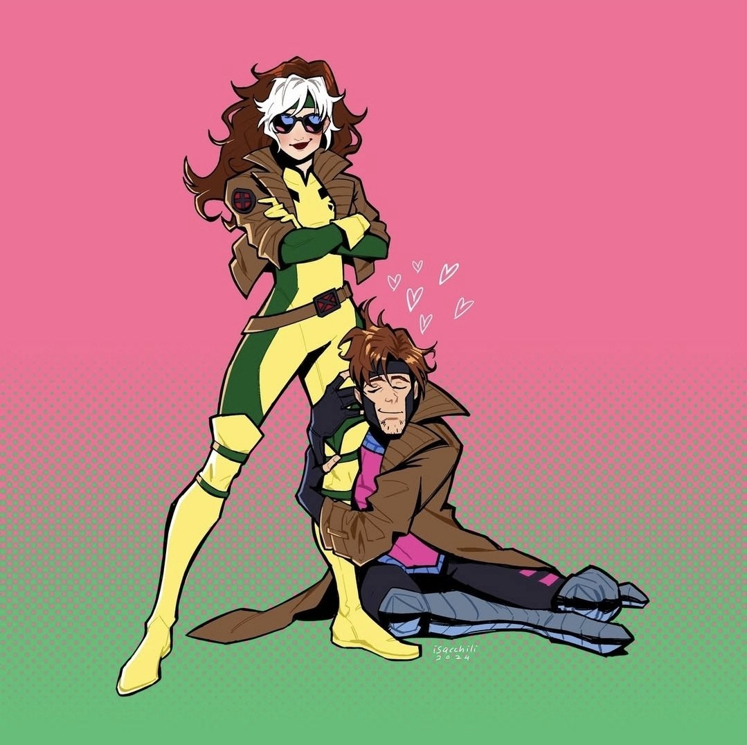 cosplaymeg's tweet photo. 💜I'm jus' glad you bout ta take that aggression out on someone else.
💚Don't worry, sugah -There's plenty ta go 'round.
📸: @velvetflamefoto
🖤💜: @AssortedCreates
💚💛: @cosplaymeg
Pose inspo by @isacchili
#cosplay #rogue #roguecosplay #Gambit #gambitcosplay #romy #marvelrivals https://t.co/OMJSIku8OB