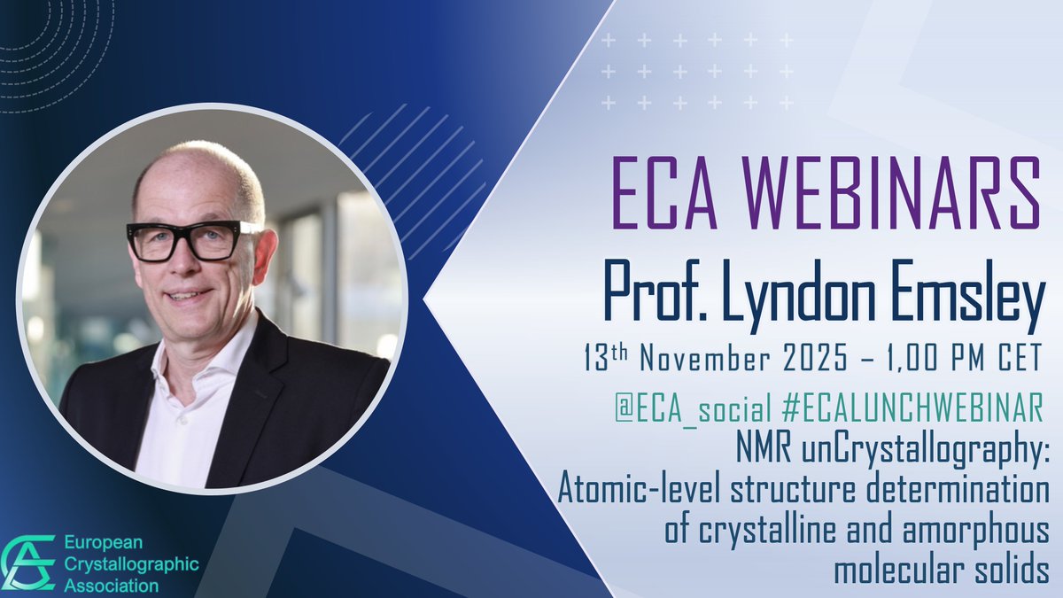 European Young Crystallographers Group tweet media