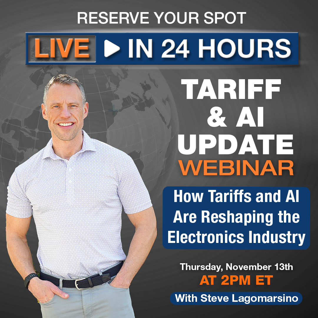 The electronics industry is changing fast, are you ready to keep up?

Don’t miss your chance to attend TRC’s live webinar with Steve Lagomarsino, president of TRC Electronics.
📅 Date: Thursday, November 13
⏰ Time: 2:00 PM ET

Reserve your spot today!
hubs.li/Q03SgKK60
