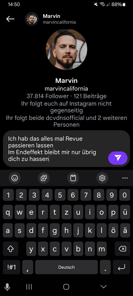 Fand er nich so witzig