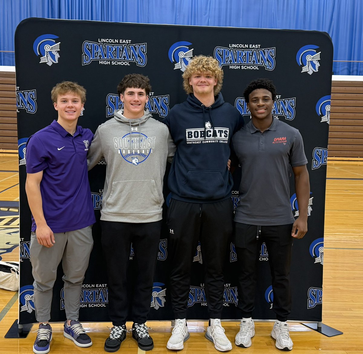 EastSpartanBSB's tweet image. Congratulations fellas!

Awesome young men representing our program and our school 

@abechristensen0 
@BrodieMcintire 
@AyodeleOdulate 
@GreysonBjorkman