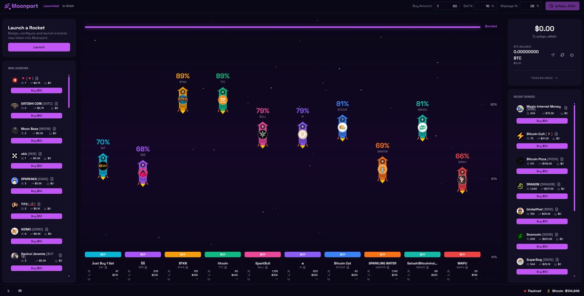 moonportfun's tweet image. Make Launchpads Fun Again 🚀

#spark #flashnet #btkn #bitcoin