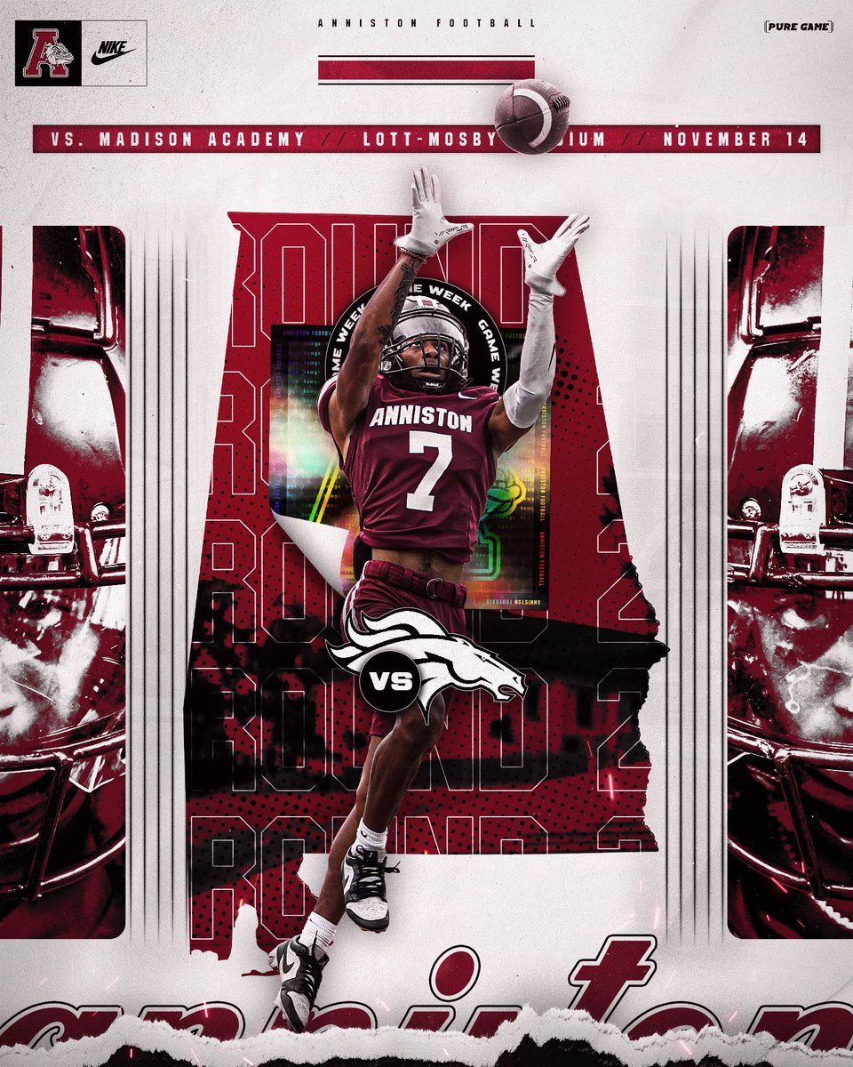 🐶⛓️GAME WEEK!! ROUND 2 ON DECK!!
🏈 Madison Academy vs. Anniston 
🗣️ THE BLACKOUT RETURNS⚫️⚫️⚫️
📆 Friday-Nov. 14th 2025
⏰ 7:00pm
📍Lott Mosby Stadium-Anniston, AL
🎟️ gofan.co/event/5331047?… <a href="/annistonalgov/">The City of Anniston</a> 
<a href="/AlabamaHSFB/">AHSFHS.org</a> <a href="/ALPreps/">ALPreps</a> <a href="/aldotcomPreps/">AL.com H.S. Sports</a> <a href="/DexPreps/">DexPreps</a> <a href="/DBaker7600/">Dakyus Baker</a> #Dawgson3