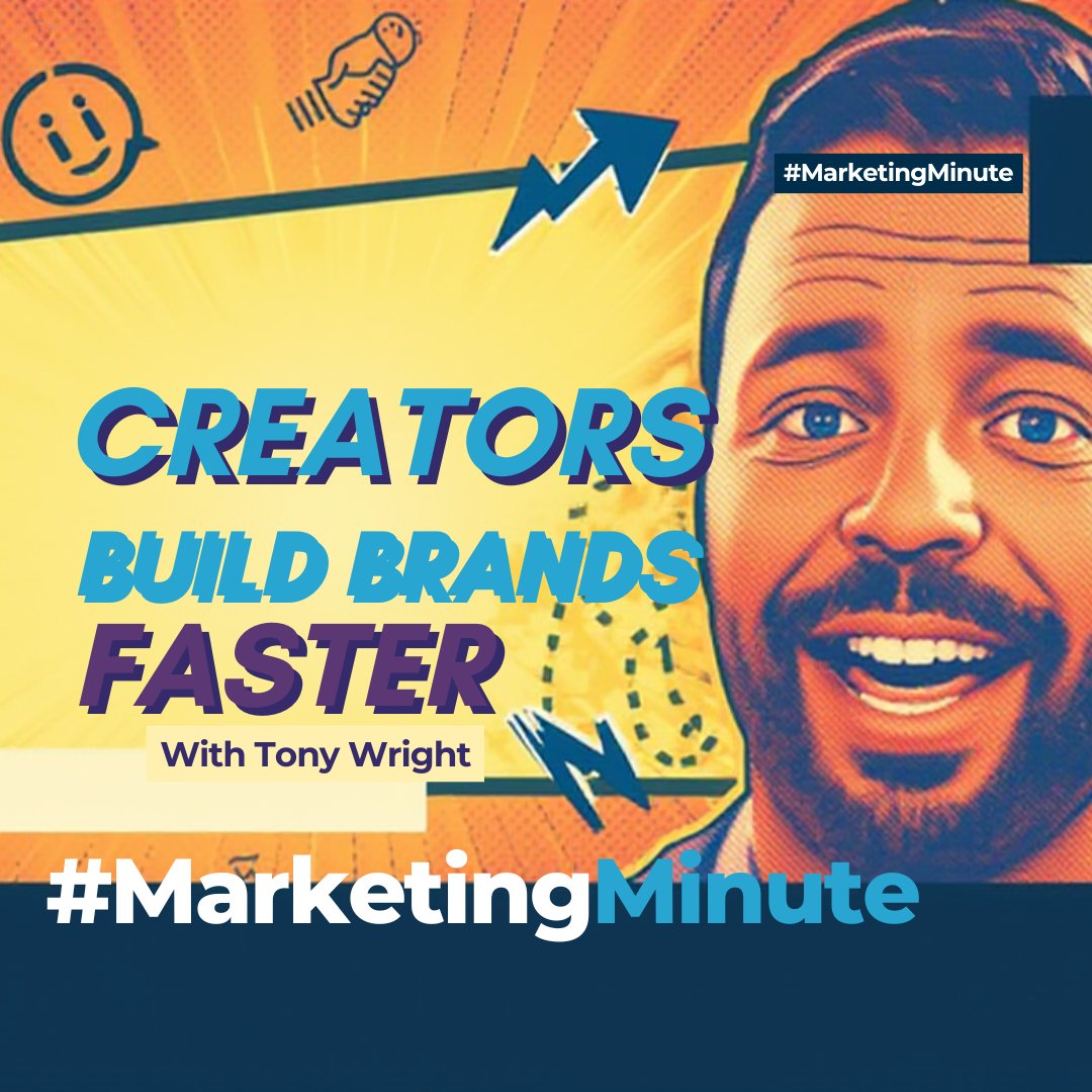 wrightimc's tweet image. Creators are building brands faster than brands are building creators. Learn more on today&apos;s Marketing Minute: youtube.com/shorts/ukT4E9N…