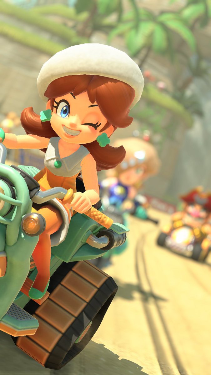 DaisyShutterbug's tweet image. #MarioKartWorld  #PrincessDaisy
#マリオカートワールド写真部