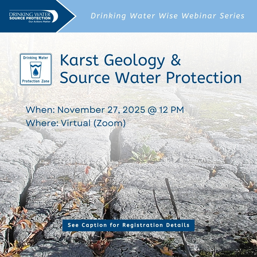 💧Important FREE Webinar on November 27, 2025 at 12PM
➡️Drinking Water Wise: Karst Geology and its impact on Drinking Water. 
Register to become informed of this unique natural topography that sprawls across the northern Kawartha Conservation Watershed: lp.constantcontactpages.com/ev/reg/tebfddu