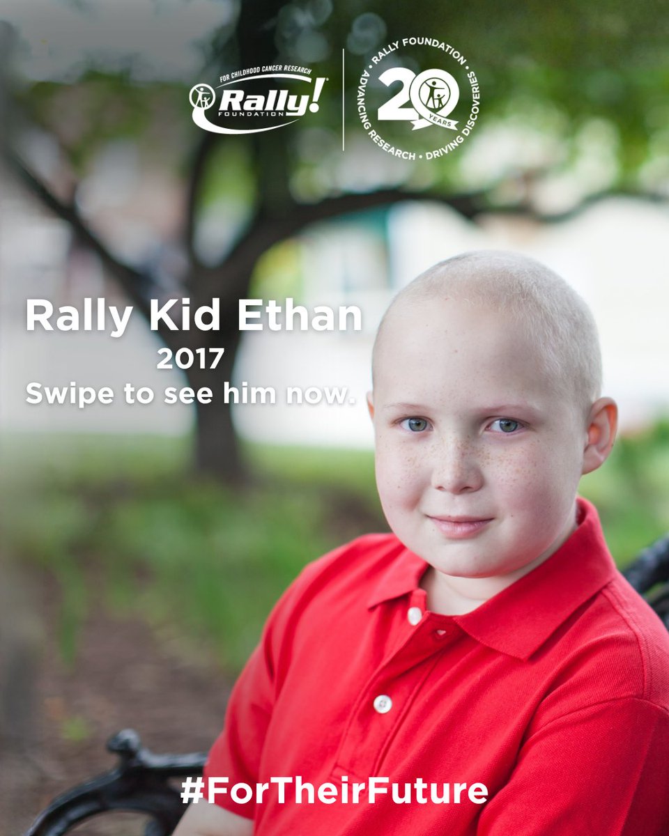 RallyFoundation's tweet image. In March 2017, #RallyKid Ethan was diagnosed with B-cell lymphoblastic leukemia. After years of strength and perseverance, he finished treatment in 2020 and is now thriving as a sophomore at the University of Georgia.

Give now. #ForTheirFuture #RallyOn