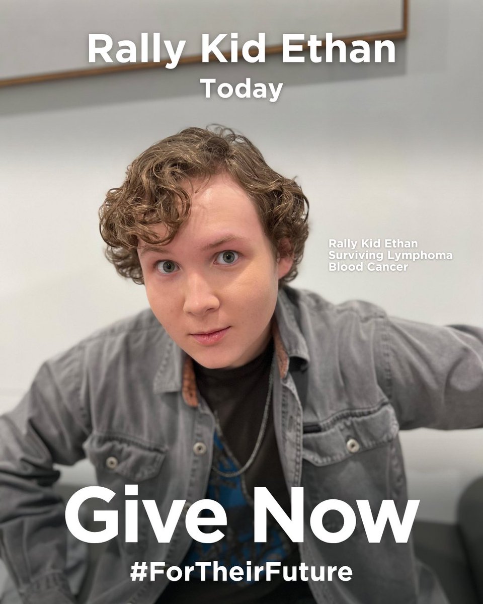 RallyFoundation's tweet image. In March 2017, #RallyKid Ethan was diagnosed with B-cell lymphoblastic leukemia. After years of strength and perseverance, he finished treatment in 2020 and is now thriving as a sophomore at the University of Georgia.

Give now. #ForTheirFuture #RallyOn
