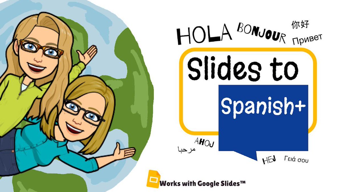 alicekeeler's tweet image. Slides to Spanish+ by Alice Keeler instantly translates your Google Slides into Spanish while keeping the layout, fonts, and images intact. Ideal for multilingual classrooms or quick bilingual lesson prep.

workspace.google.com/marketplace/ap…

#GoogleEDU #GoogleWorkspace