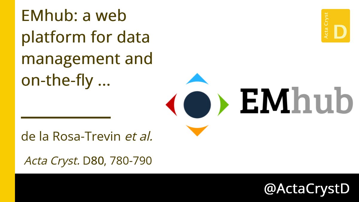 WileyLifeSci's tweet image. Introducing EMhub: a powerful web platform for seamless data management and real-time processing in scientific facilities. Streamline workflows today! 

Learn more:
ow.ly/RrmK50XpGsc

@stockholms_univ @ActaCrystD @IUCr #DataManagement #WebApplication #ScientificFacilities