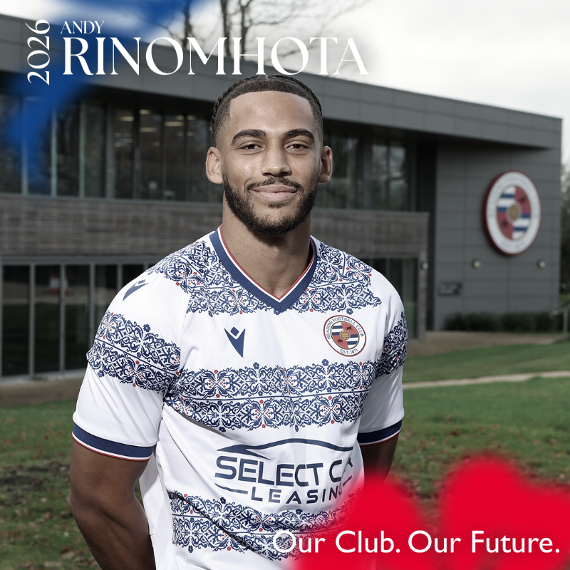 ReadingFC's tweet photo. Rinomhota is a Royal AGAIN 💙

We are delighted to confirm the signing of Andy Rinomhota until the end of the season.👇