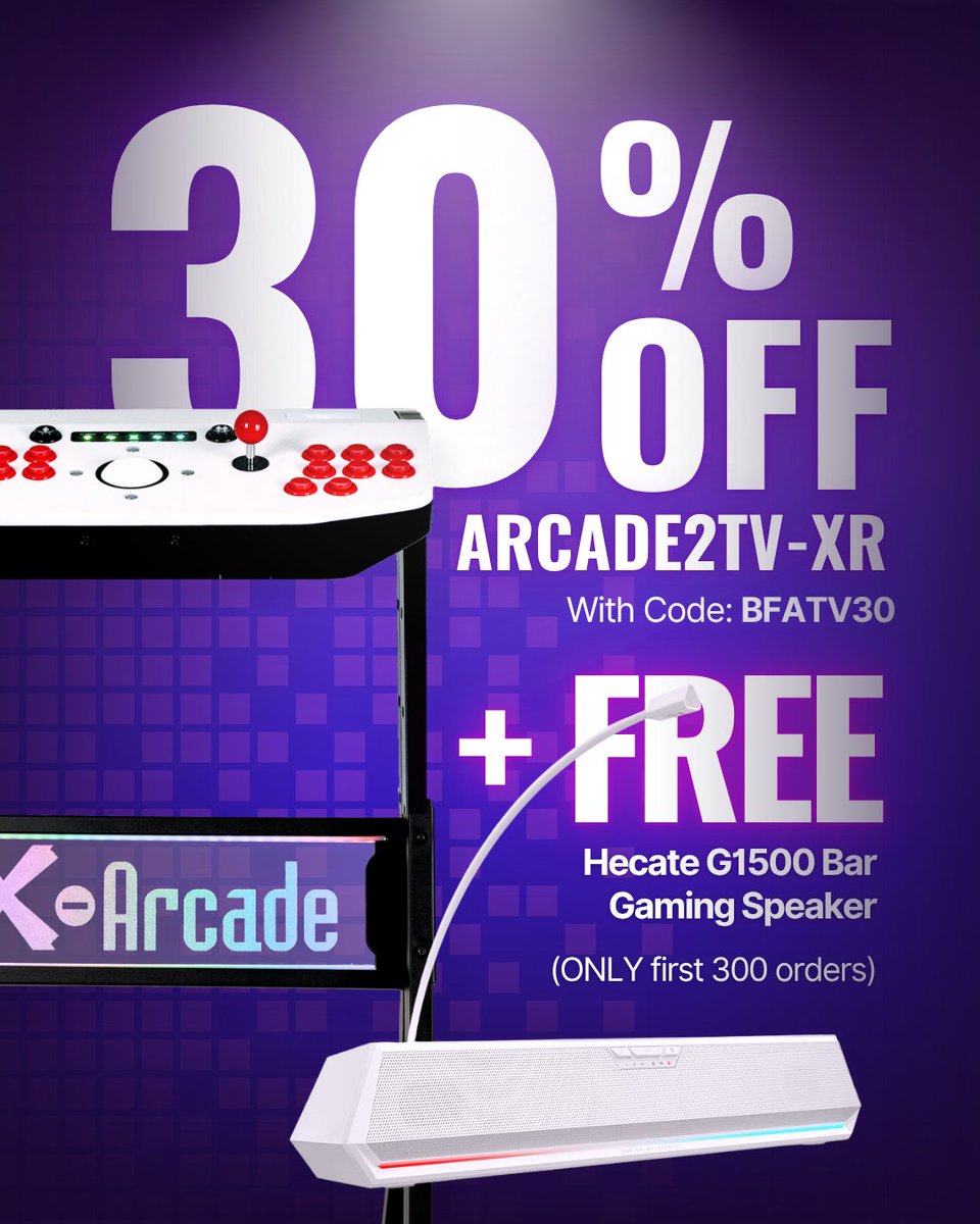 X-Arcade tweet media