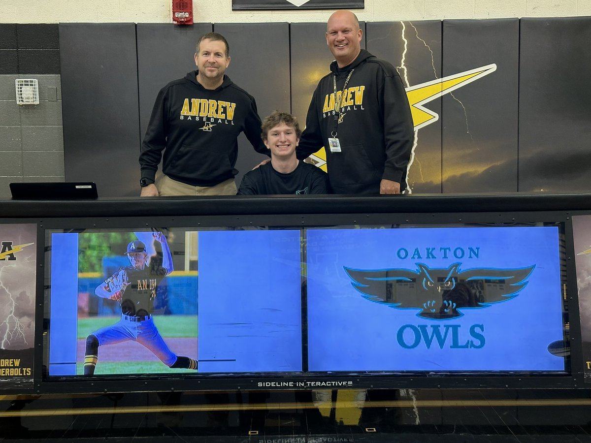 vjabolts's tweet image. Congratulations to Danny Moss of @tboltbaseball on your commitment to Oakton Community College to continue your academic and athletic careers, good luck with the Owls!