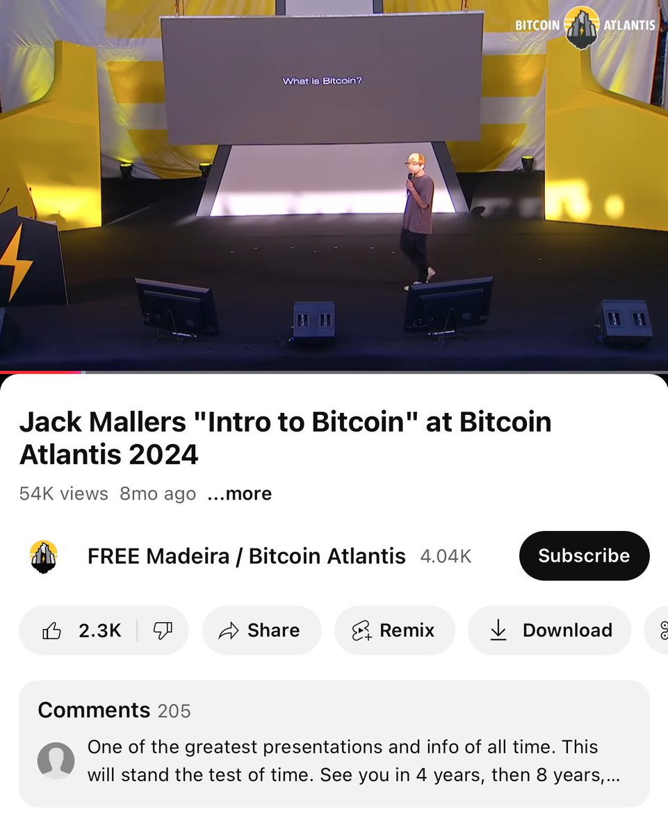 CJ_Johnson17th's tweet image. Day 1 of me posting YouTube videos that will help you understand money and the importance of Bitcoin