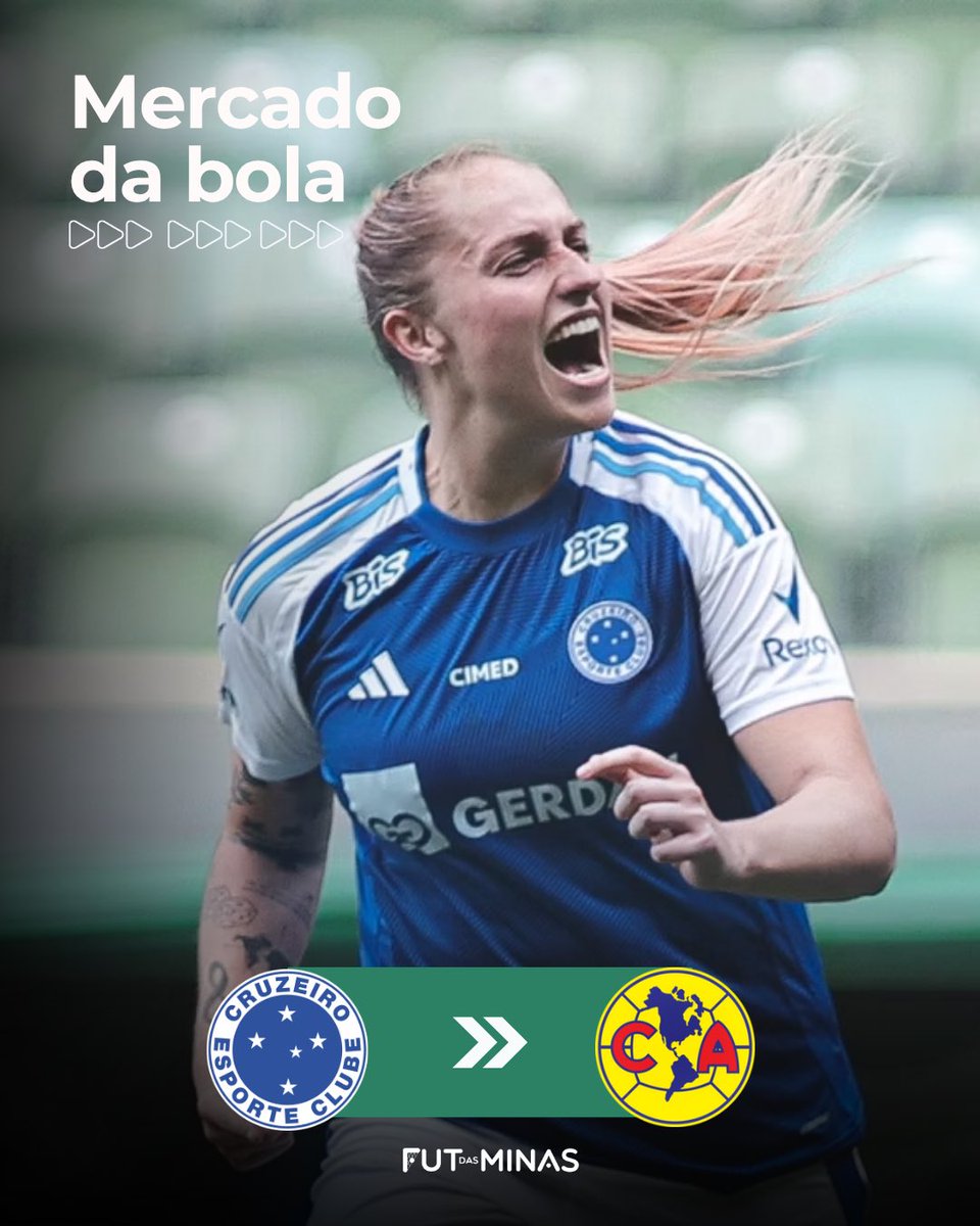 futdasminass's tweet image. RUMO AO MÉXICO! 🇲🇽

Cruzeiro encaminha venda de Isa Haas para o América do México!

A zagueira da seleção brasileira vai deixar a Toca da Raposa como a segunda maior transferência do Brasil, atrás apenas da ida de Amanda Gutierres ao Boston Legacy, pelo valor aproximado de R$ 5,8…